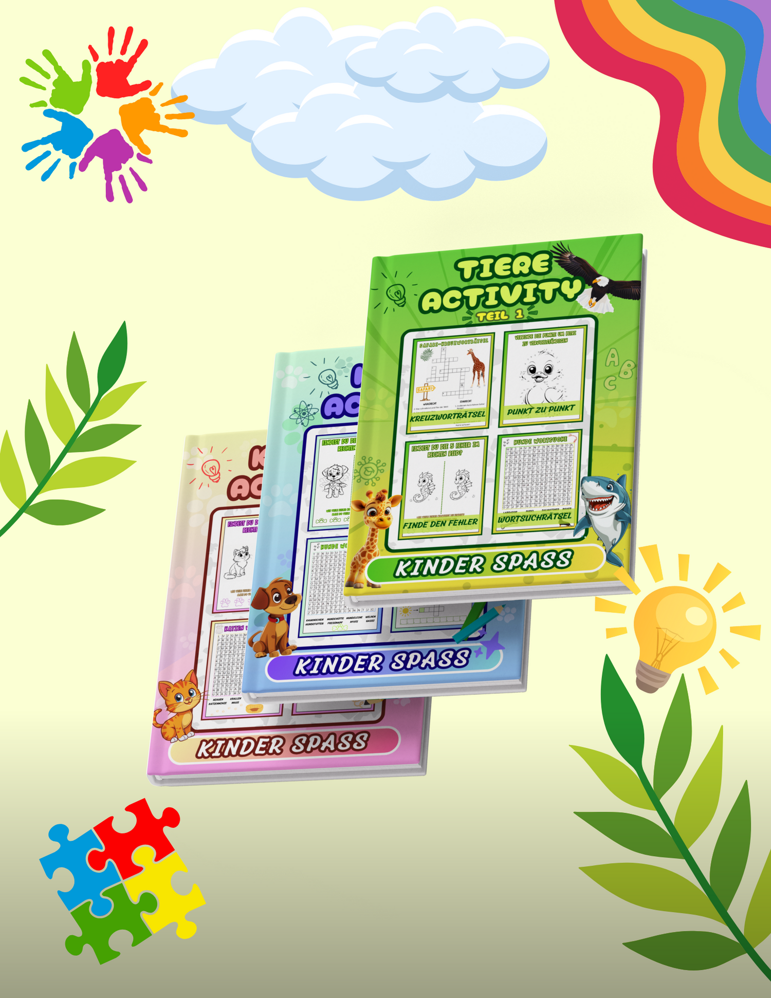 🎲 Beschäftigungsbücher