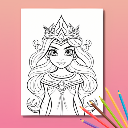 Prinzessinnen Ausmalbuch: Prinzessinnen Abenteuer
