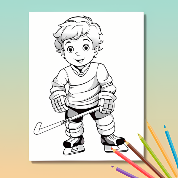 Sport Ausmalbuch: Sport & Hobbys