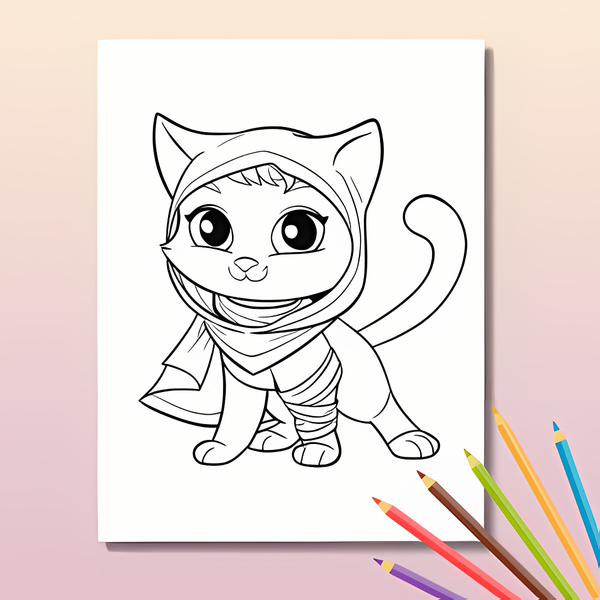 Katzen Ausmalbuch: Katzen Liebe