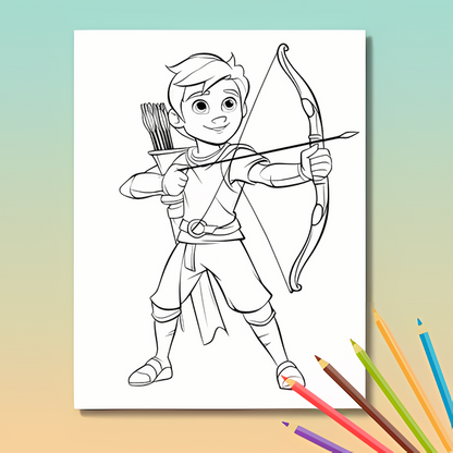 Sport Ausmalbuch: Sport & Hobbys