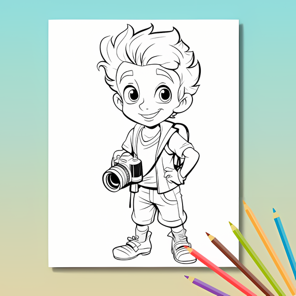 Berufe Ausmalbuch: Die Welt der Berufe