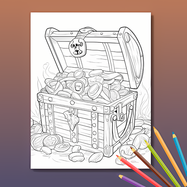 Piraten Ausmalbuch: Piraten Abenteuer