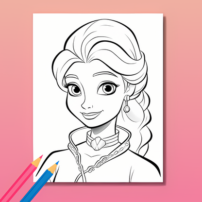 Prinzessinnen Ausmalbuch: Prinzessinnen Abenteuer