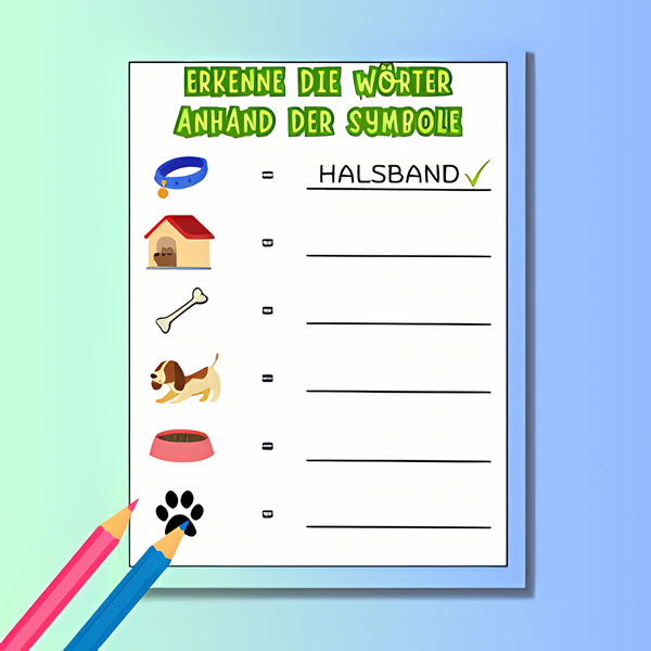 Kinder Beschäftigungsbuch: Hunde Activity Buch - Ein Hunde Rätselbuch für Kinder mit 80 Rätseln wie : Kreuzworträtsel + Wörtersuche + Finde den Fehler + Labyrinths + Punkt zu Punkt + Ausmalmotive + Wörter erraten | Für Kindergarten- & Grundschul-Kinder