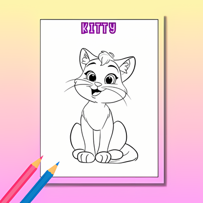 Kinder Beschäftigungsbuch: Katzen Activity Buch - Ein Katzen Rätselbuch für Kinder mit 80 Rätseln wie : Kreuzworträtsel + Wörtersuche + Finde den Fehler ... | Für Kindergarten- & Grundschul-Kinder