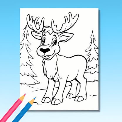 Weihnachts Ausmalbuch: Weihnachtsträume