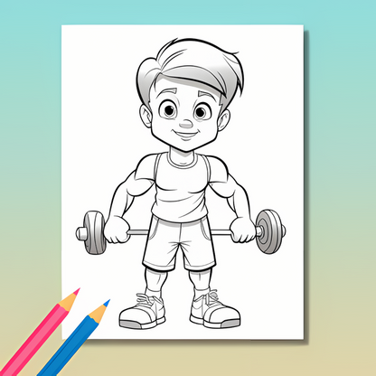 Berufe Ausmalbuch: Die Welt der Berufe