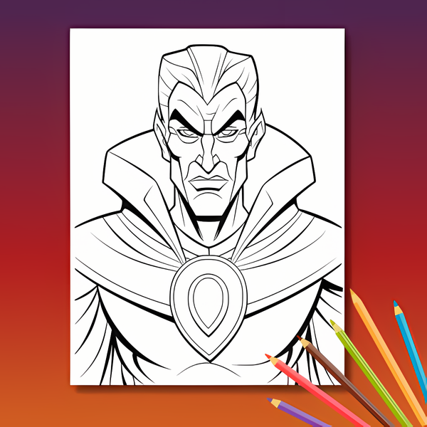 Superhelden Ausmalbuch: Superhelden