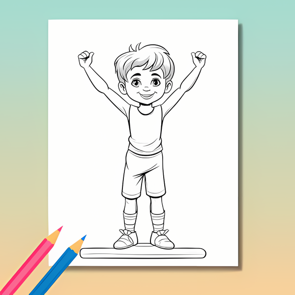 Sport Ausmalbuch: Sport & Hobbys