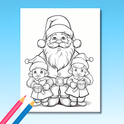 Weihnachts Ausmalbuch: Weihnachtsträume