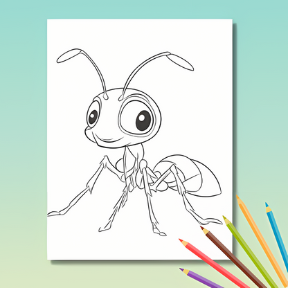 Garten Ausmalbuch: Gartenabenteuer