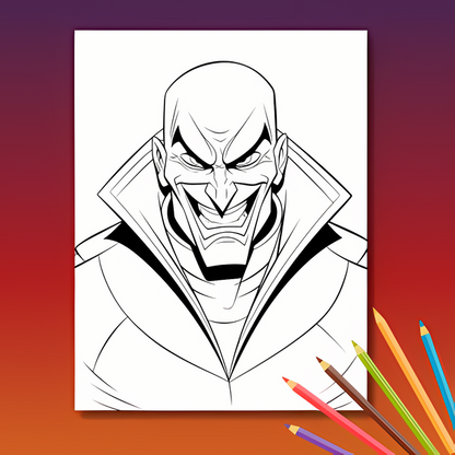 Superhelden Ausmalbuch: Superhelden