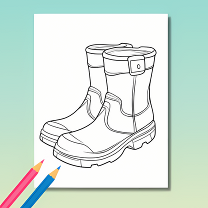 Garten Ausmalbuch: Gartenabenteuer