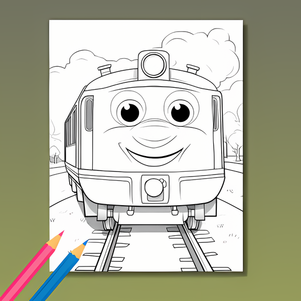 Fahrzeug Ausmalbuch: Düsende Abenteuer