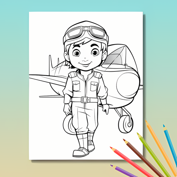 Berufe Ausmalbuch: Die Welt der Berufe