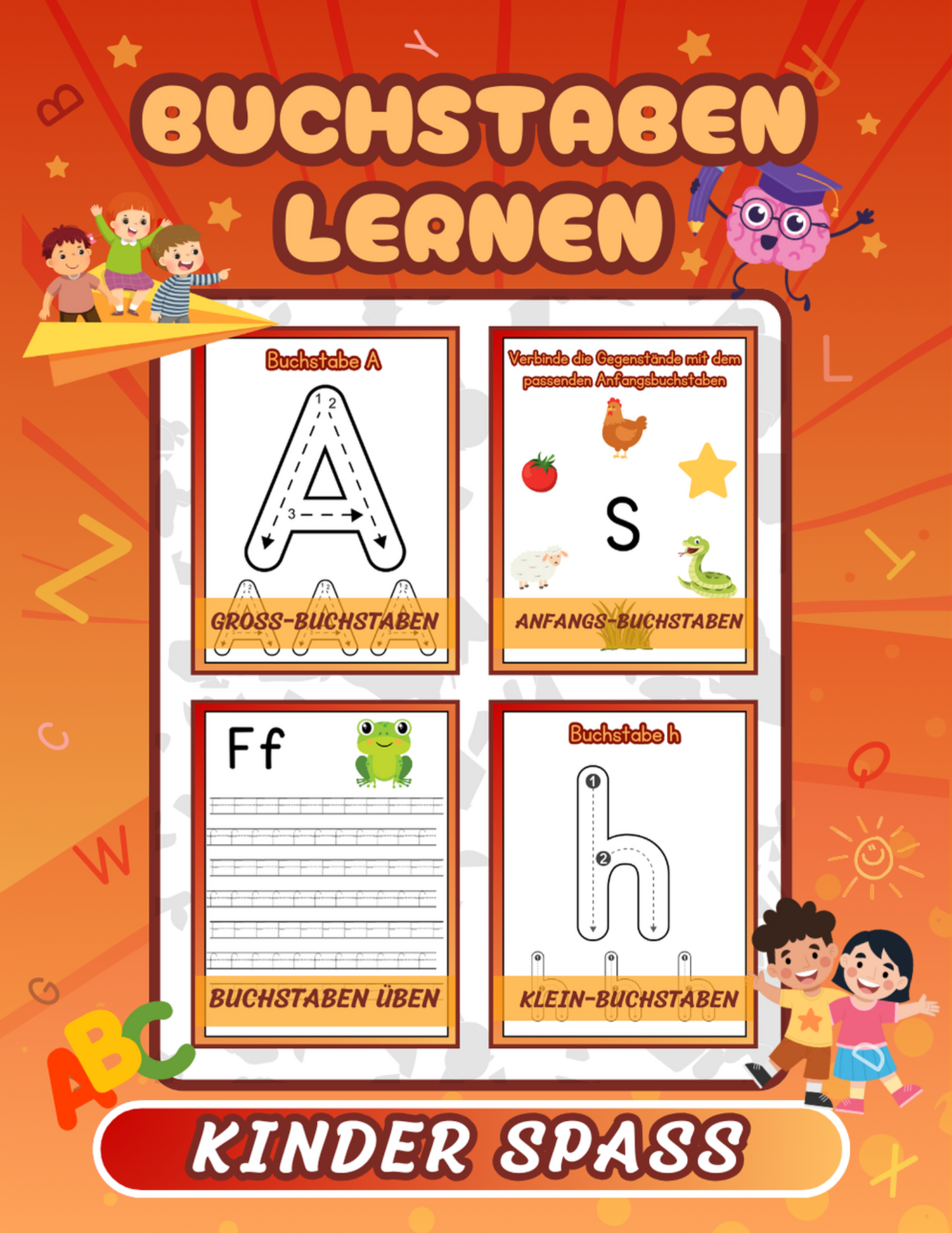 Lernspaß XXL – Buchstaben & Zahlen in einem Paket [Das große Vorschul-Bundle]