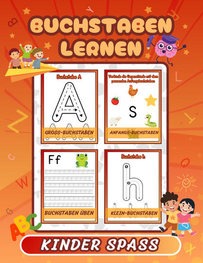 Lernspaß XXL – Buchstaben & Zahlen in einem Paket [Das große Vorschul-Bundle]