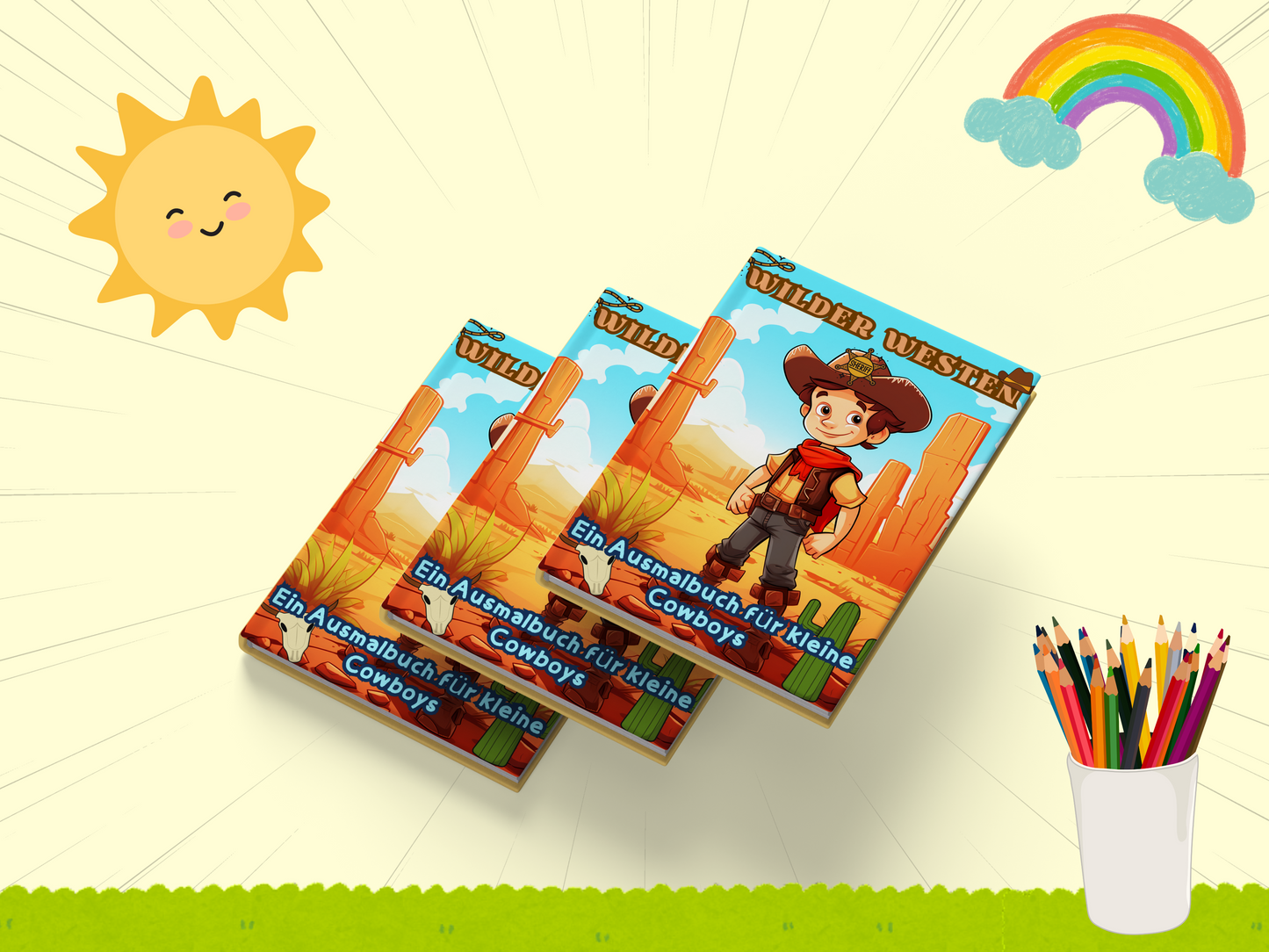 Ausmalspaß im 3er-Set – 3 identische Bücher wählen, nur 2 bezahlen!