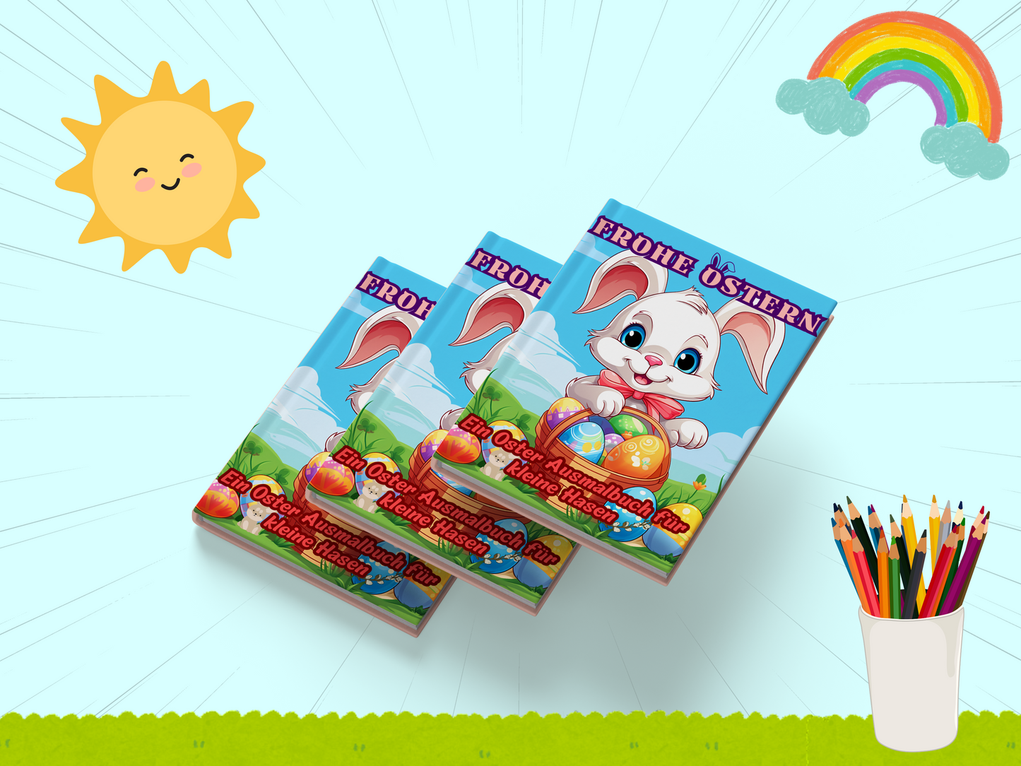 Ausmalspaß im 3er-Set – 3 identische Bücher wählen, nur 2 bezahlen!