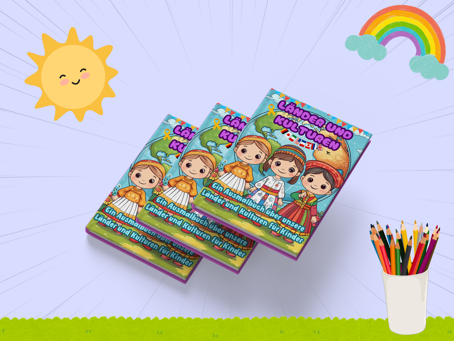 Ausmalspaß im 3er-Set – 3 identische Bücher wählen, nur 2 bezahlen!