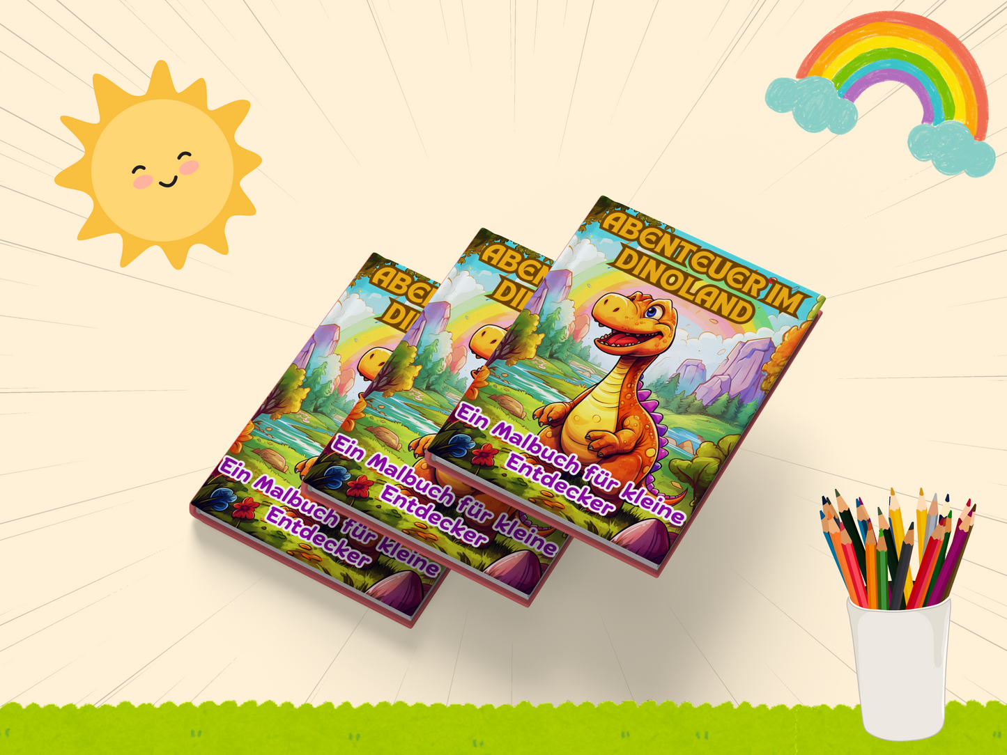 Ausmalspaß im 3er-Set – 3 identische Bücher wählen, nur 2 bezahlen!
