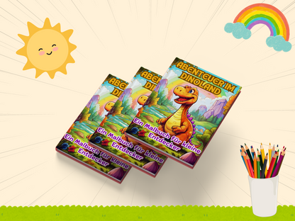 Ausmalspaß im 3er-Set – 3 identische Bücher wählen, nur 2 bezahlen!