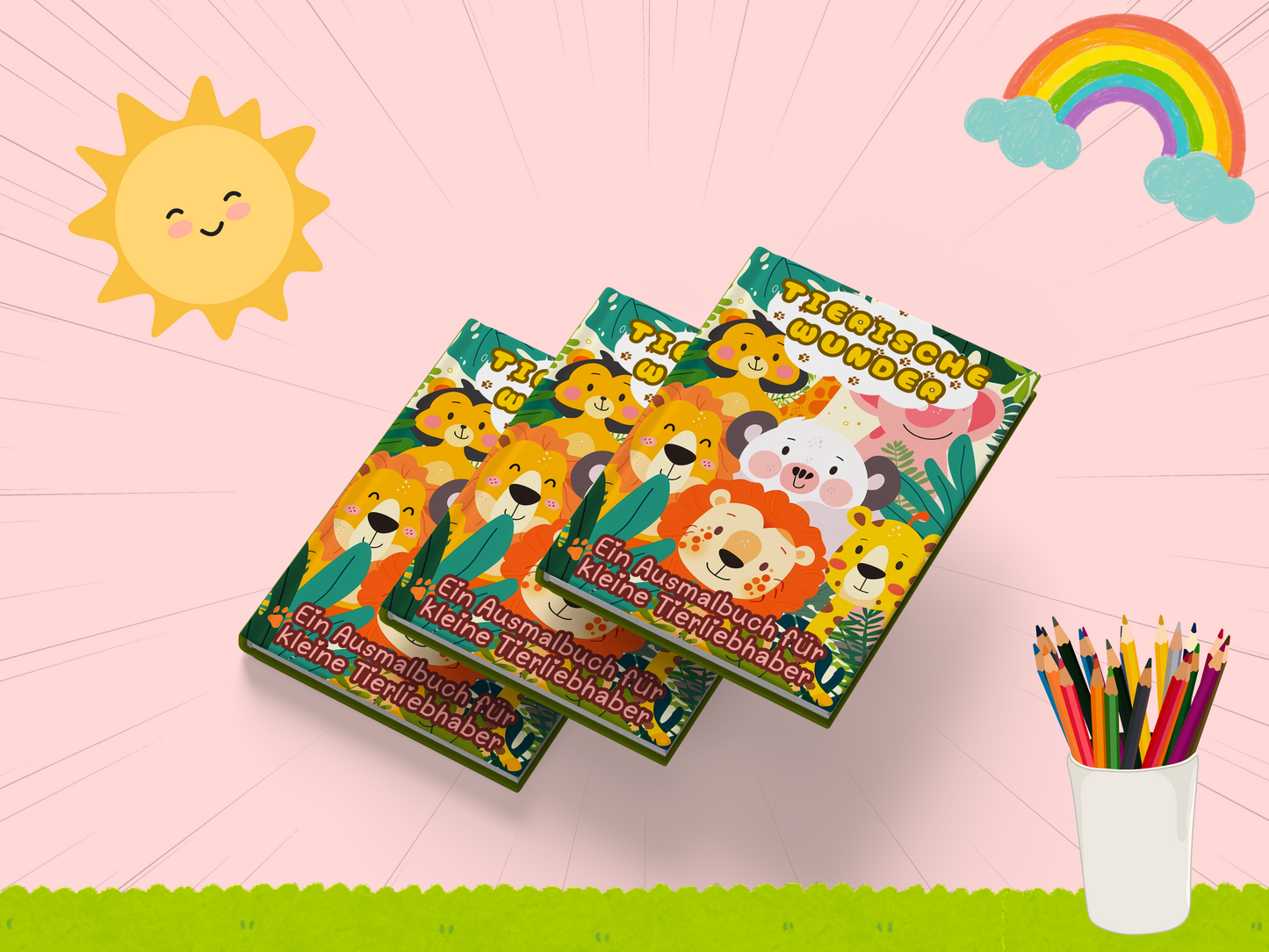 Ausmalspaß im 3er-Set – 3 identische Bücher wählen, nur 2 bezahlen!