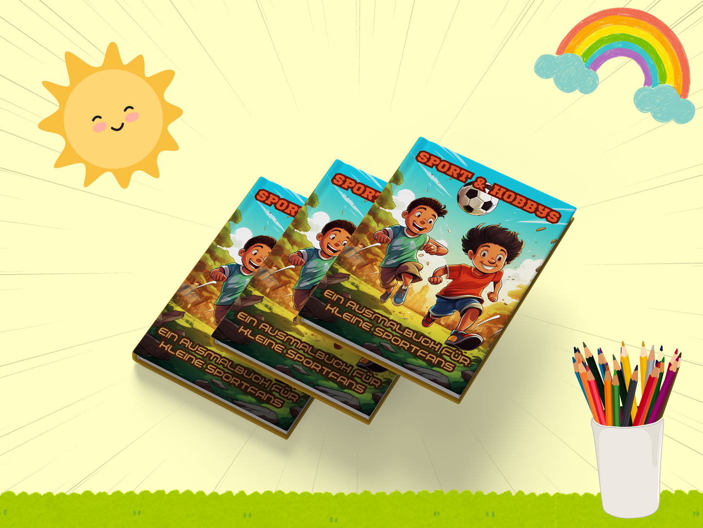 Ausmalspaß im 3er-Set – 3 identische Bücher wählen, nur 2 bezahlen!