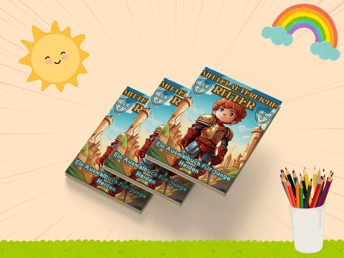 Ausmalspaß im 3er-Set – 3 identische Bücher wählen, nur 2 bezahlen!